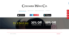 Desktop Screenshot of columbiawineco.com